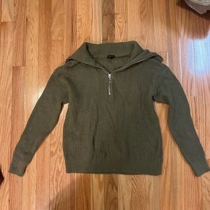 Talbots 1/4 zip sweater